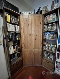 Mobile studio IKEA ALVE (angolare + librerie)