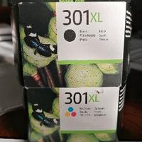 2 Cartucce HP 301XL NERA E TRICOLOR