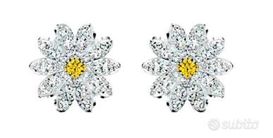 Orecchini a Lobo Swarovski Eternal Flower 