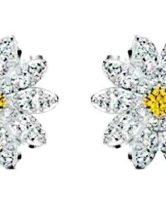 Orecchini a Lobo Swarovski Eternal Flower 