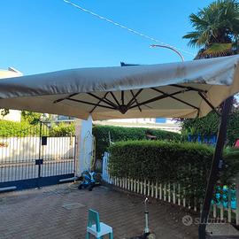 OMBRELLONI professionali PENSILE MT 4 X 4 EMU