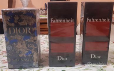 2 Profumi Fahrenheit Sauvage Dior 100 ML Abbigliamento e Accessori In vendita a Torino