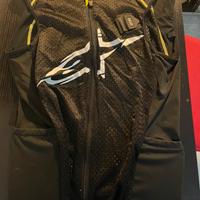 Paraschiena mtb protezione alpineStar sacca idrica