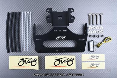 Portatarga corto YAMAHA MT07 / YZF R7 2014 - 2025