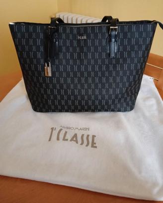 Borsa Alviero Martini 1ª Classe nera con logo