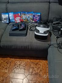 PlayStation 4 con VR completa 