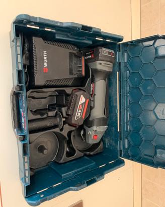 Smerigliatrice wurth bosch 18 v 125