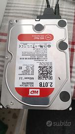 hard disk 2tb 3,5" ideale per nas