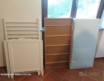 Lettino più materasso