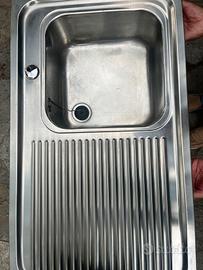 lavandino acciaio