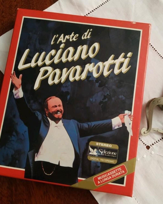 Cofanetto musicassette Pavarotti