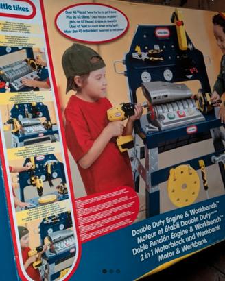 gioco auto in pista + gioco  banco da lavoro