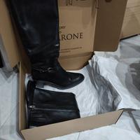 ko stivali donna  nuovi in pelle TG.41