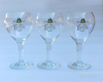 SET 3 MAX CALICI BIRRA LEFFE - 0,50L (50cl) ORIGI