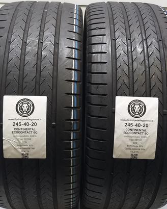 2 GOMME 245 40 20 CONTINENTAL A60876