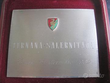 targhetta commemorativa ternana salernitana 1982