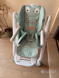 Seggiolone pappa Chicco Polly 2 Start 4 Ruote