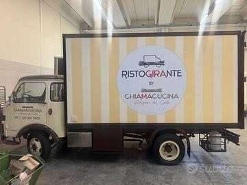 Fiat Iveco OM Food truck vintage