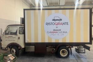Fiat Iveco OM Food truck vintage