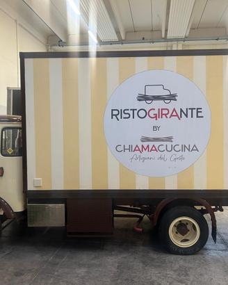 Fiat Iveco OM Food truck vintage