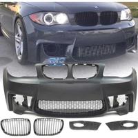 PARAURTI ANTERIORE BMW E81 E82 E87 E88 LOOK 1M + G