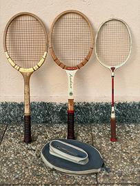 Set 3 Racchette Tennis Vintage