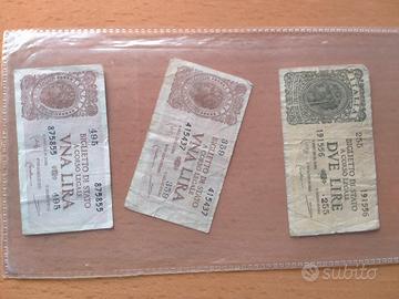 banconote italiane antiche