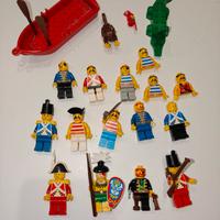 Lotto minifigure Lego pirates & islanders vintage 