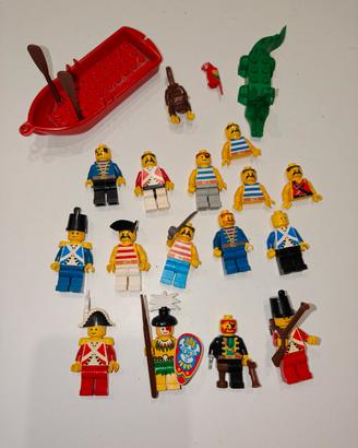 Lotto minifigure Lego pirates & islanders vintage 