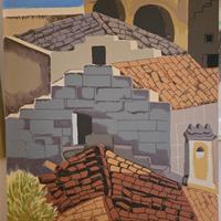 Serigrafia su tela di Luigi Guerricchio