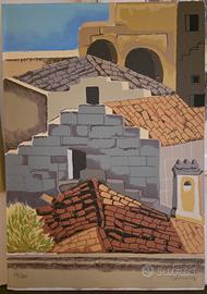 Serigrafia su tela di Luigi Guerricchio