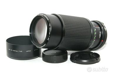 MINOLTA MD ZOOM ROKKOR 75-200mm 4.5 Obiettivo Zoom