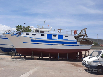 Peschereccio - motore Baudouin - pronta all'uso