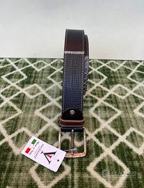 Ci tura in vera pelle lunghezza 130 cm