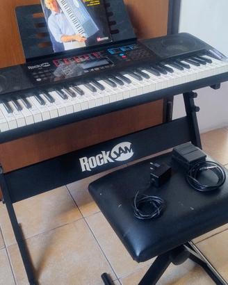 Tastiera pianoforte elettronico Rock Jam