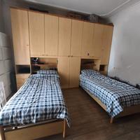 Camera ragazzi legno rovere svedese anni 80