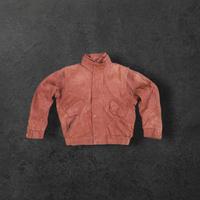 Giacca invernale scamosciata color marrone