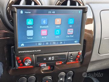 Autoradio Bluetooth touchscreen, USB, MP3  Display