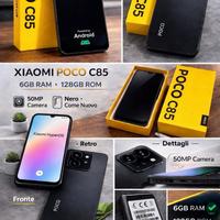 POCO C85 128GB 6GB RAM Nero