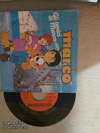 disco 45 giri cartone Marco