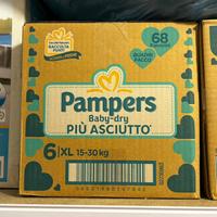 Panolini pampers baby dry taglia 6