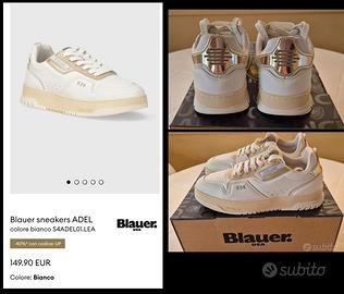 Sneakers Blauer donna in pelle n37 nuove 