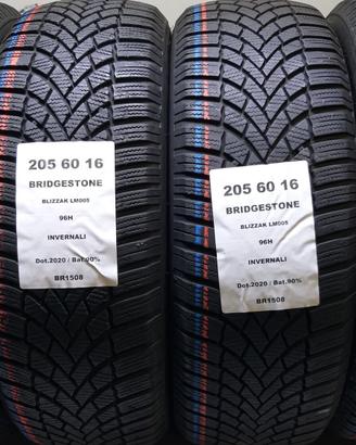4 GOMME 205 60 16 BRIDGESTONE BR1508