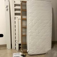 Lettino IKEA Sundvik + materasso Chicco 120X60