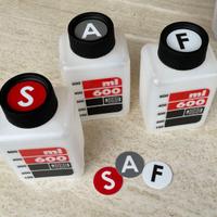 ADESIVI per bottiglie sviluppo JOBO 3 coppie