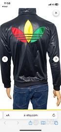 Adidas Chile 62 giacca lucida jamaica