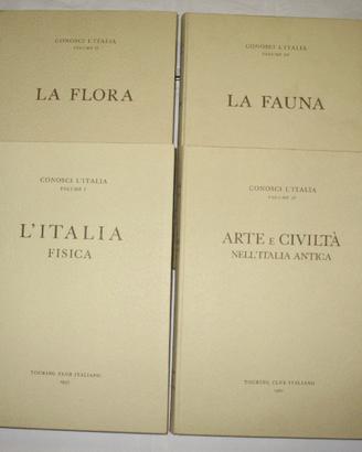 Conosci l'Italia 12 volumi TCI - dal 1957 al 1968