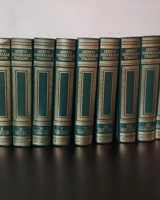 lessico univer italiano Treccani serie compl 27 vo
