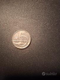 Moneta della repubblica ceca del 2022 