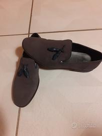 mocassino grigio 